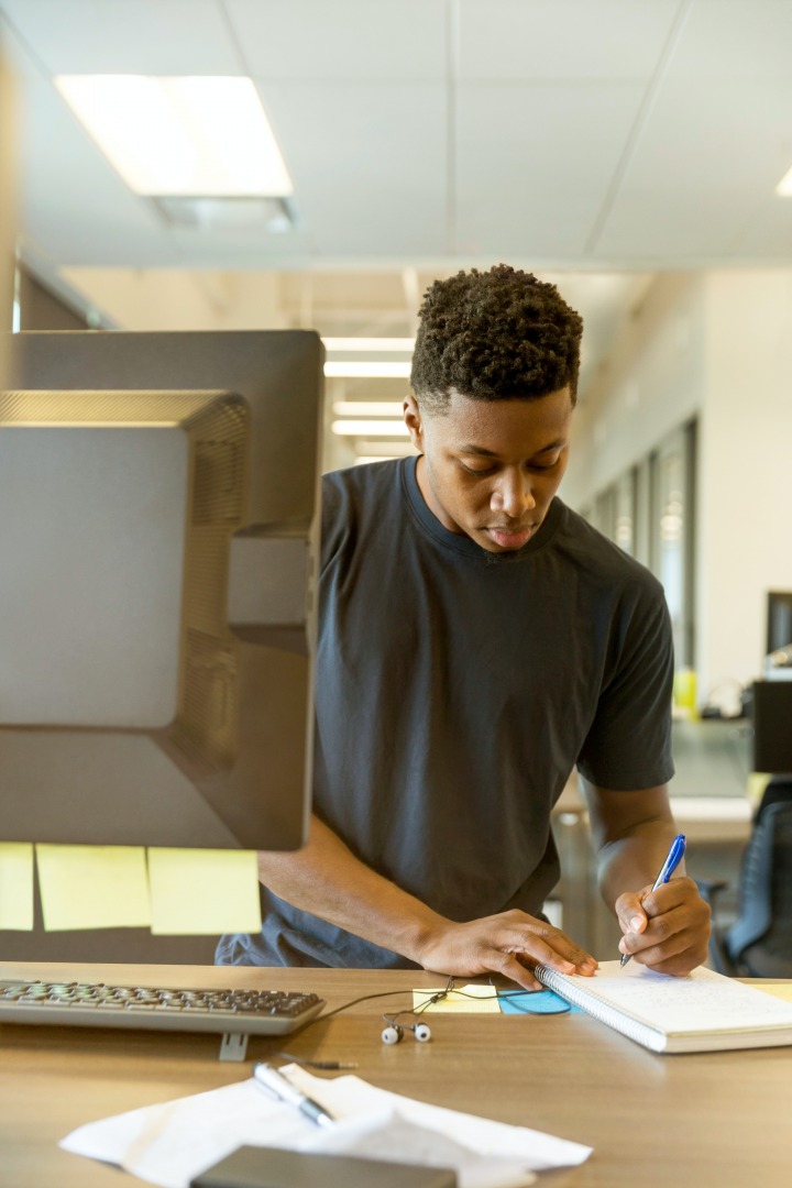 Tips for managing stress during a job search.